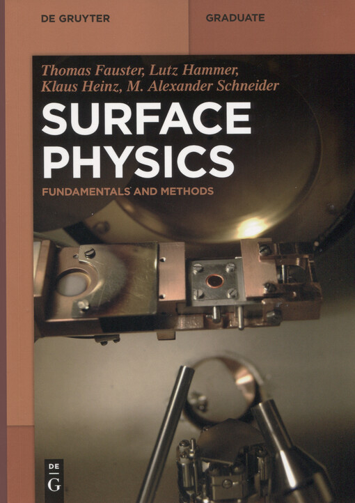 Surface physics : fundamentals and methods