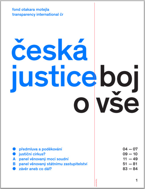 Česká justice - boj o vše