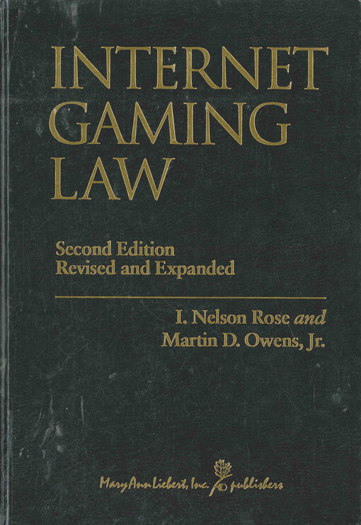 Internet gaming law