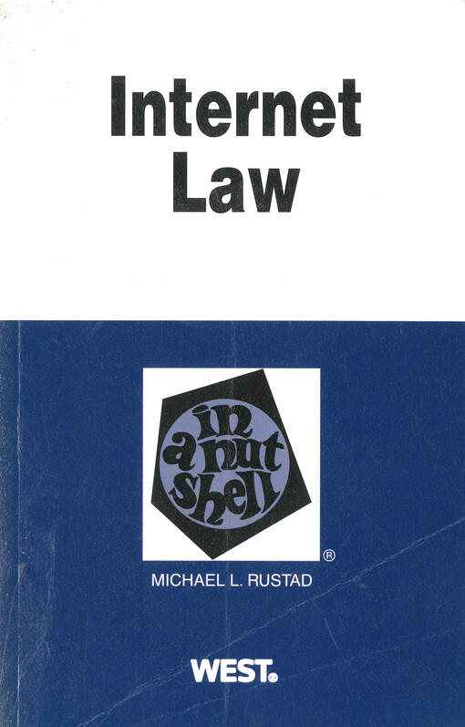 Internet law : in a nutshell