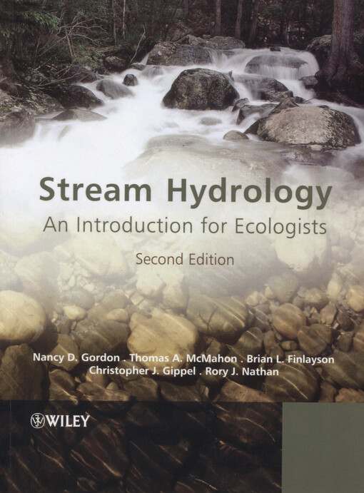 Stream hydrology : an introduction for ecologists