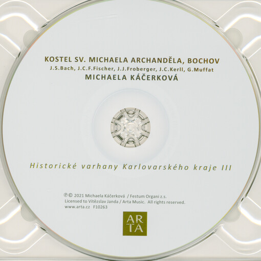 Historické varhany Karlovarského kraje III : kostel sv. Michaela Archanděla, Bochov