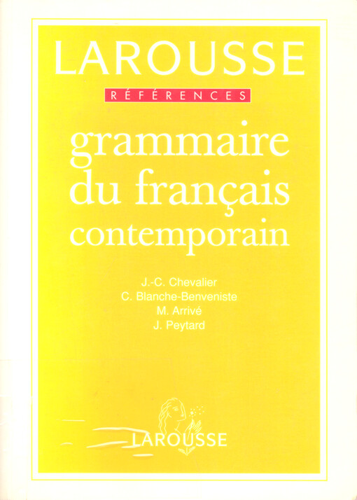 Grammaire du français contemporain