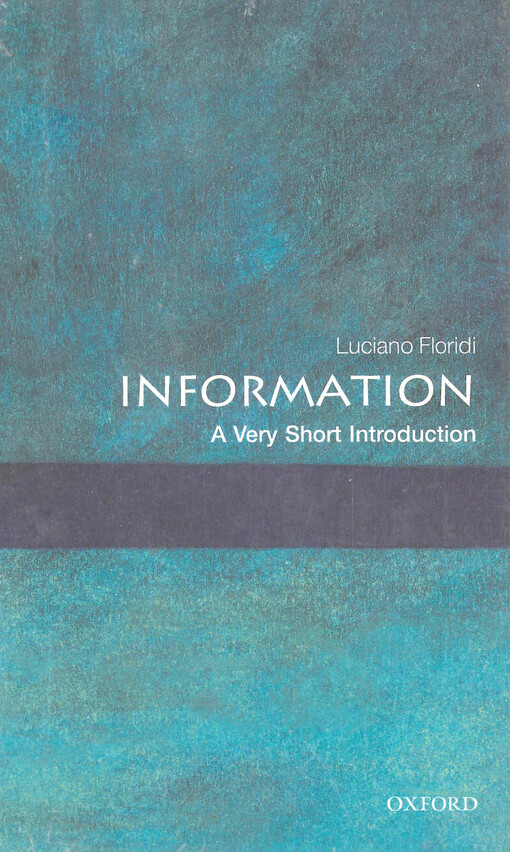 Information :A Very Short Introduction