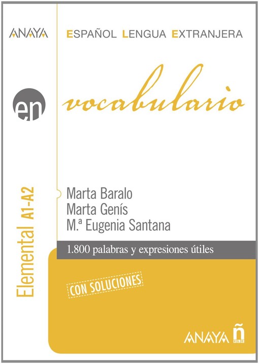 Vocabulario.Elemental A1-A2