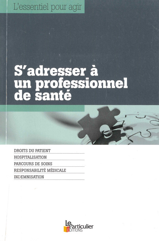 S'adresser à un professionnel de santé