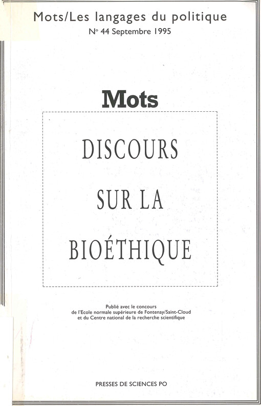 Mots : les langages du politique