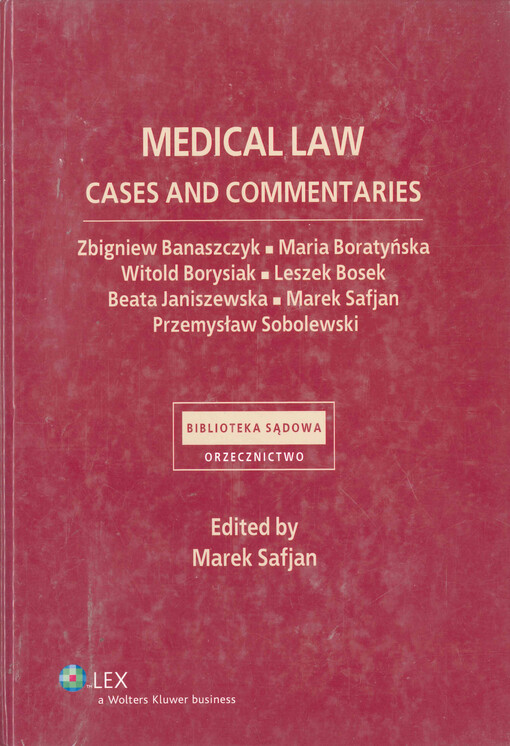 Medical law : cases and commentaries