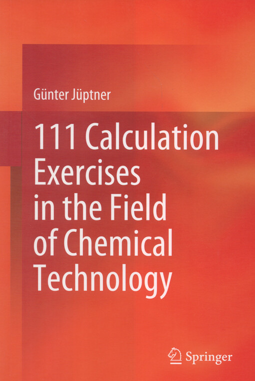 111 calculation exercises in the field of chemical technology