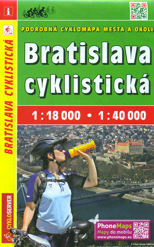 Bratislava cyklistická : podrobná cyklomapa mesta a okolia