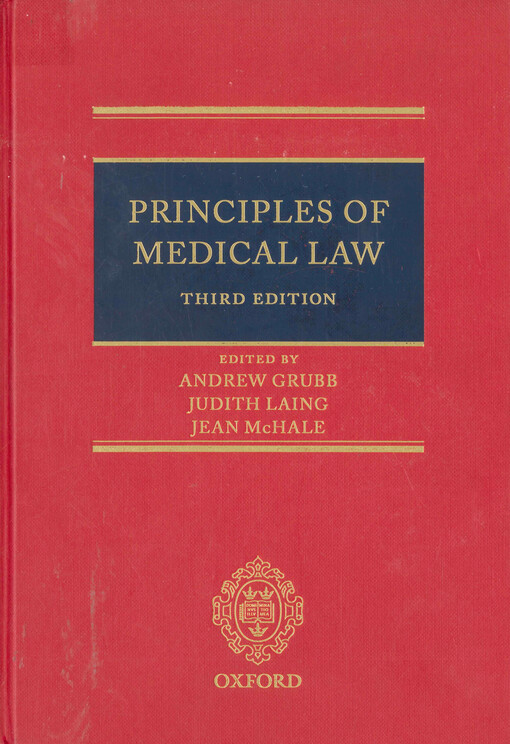 Principles of medical law