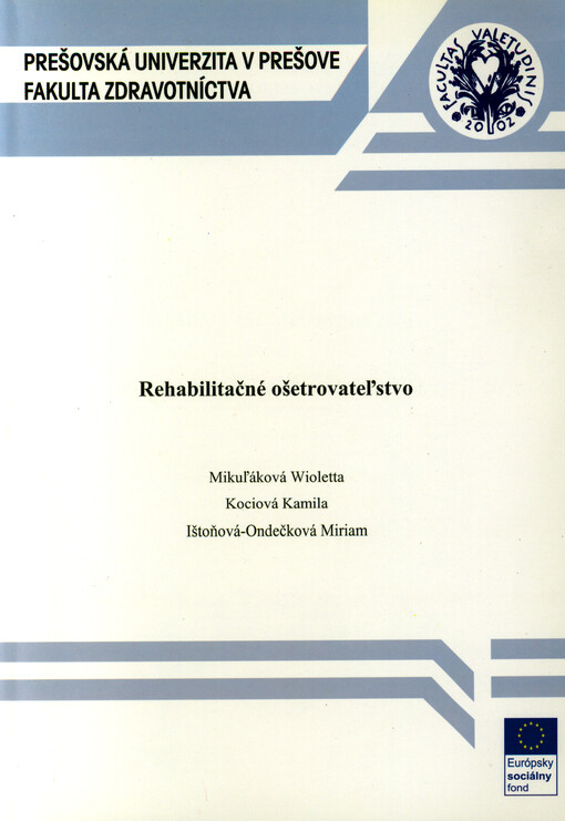 Rehabilitačné ošetrovateľstvo