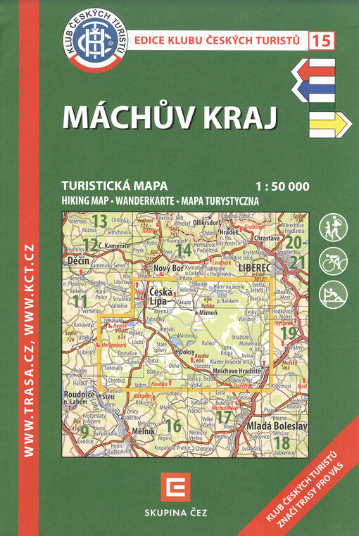 Máchův kraj : turistická mapa 1:50 000