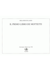 Il primo libro de Mottetti (odkaz v elektronickém katalogu)