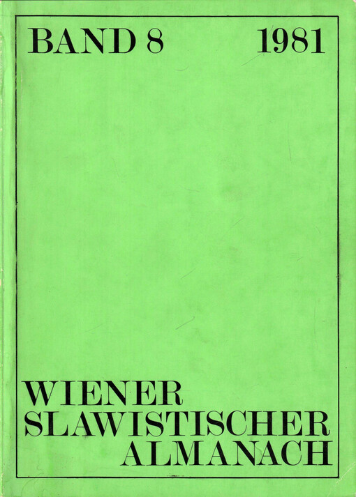 Wiener Slawistischer Almanach
