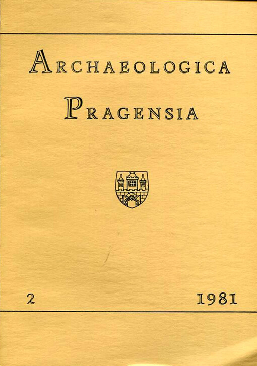 Archaeologica Pragensia : archeologický sborník Muzea hlavního města Prahy