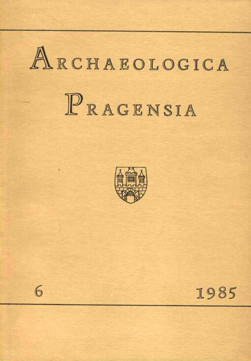 Archaeologica Pragensia : archeologický sborník Muzea hlavního města Prahy