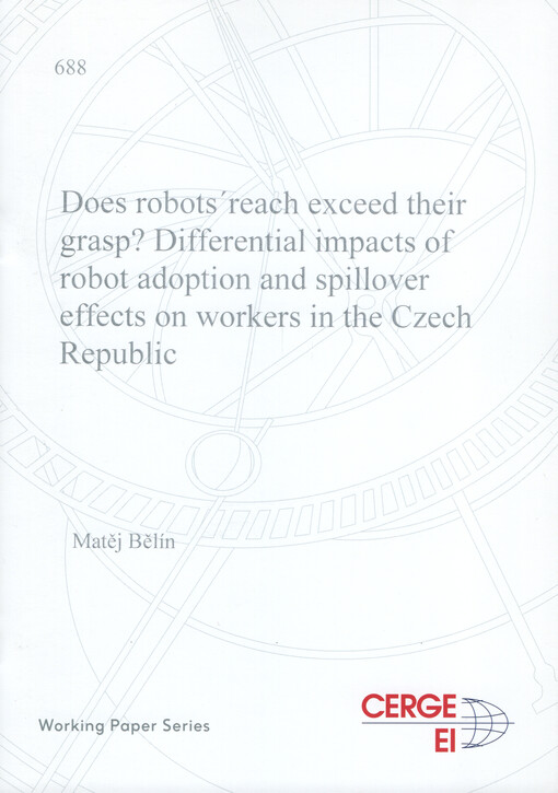 Does robots' reach exceed their grasp? Differential impacts of robot adoption and spillover effects on workers in the Czech Republic