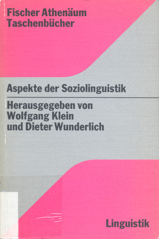 Aspekte der Soziolinguistik