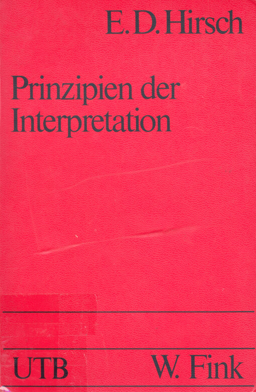 Prinzipien der Interpretation