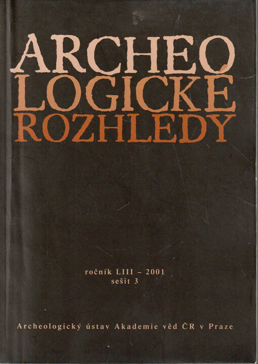 Archeologické rozhledy : informační orgán archeologických a příbuzných vědeckých ústavů v Československu