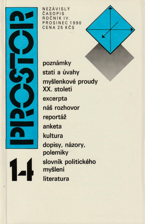 Prostor : nezávislý časopis