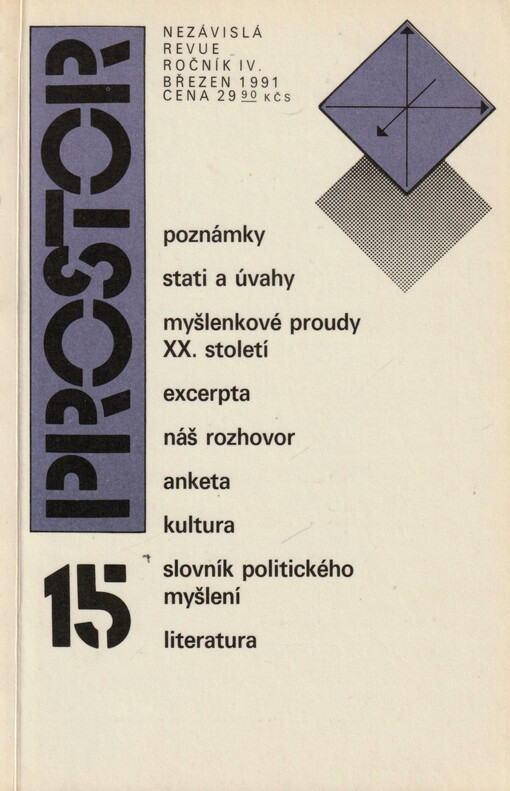 Prostor : nezávislý časopis