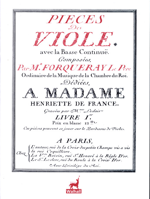 Pièces de viole