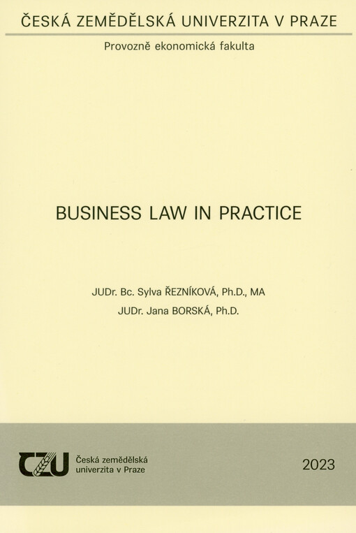 Business law in practice