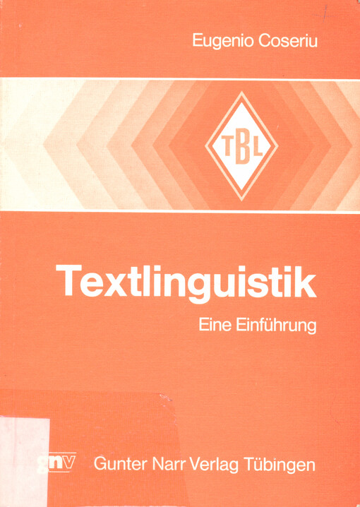 Textlinguistik : eine Einführung