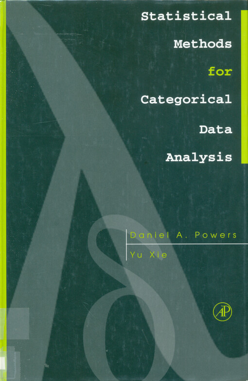 Statistical methods for categorical data analysis