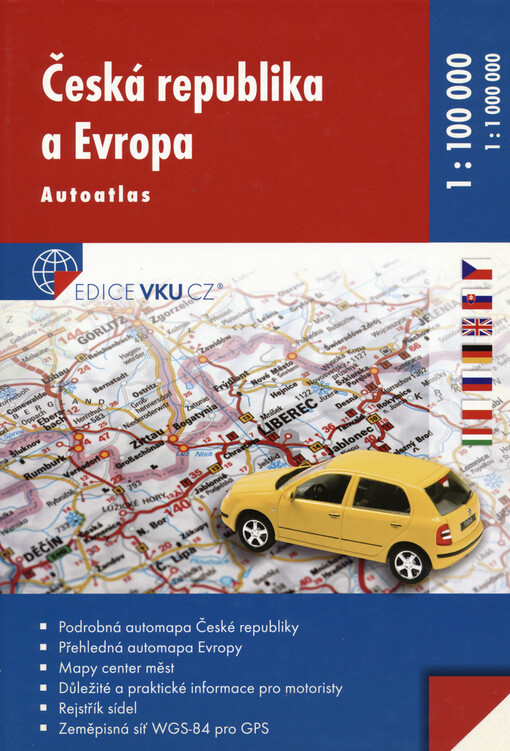 Autoatlas Česká republika a Evropa1:100 000 / 1:1 000 000