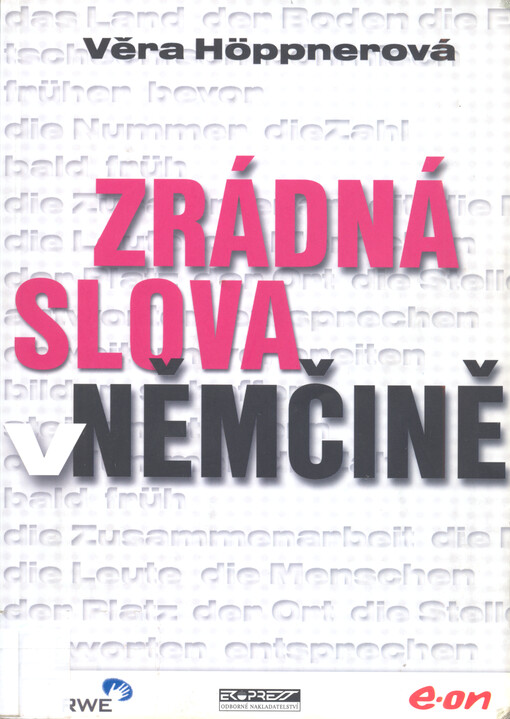 Zrádná slova v němčině