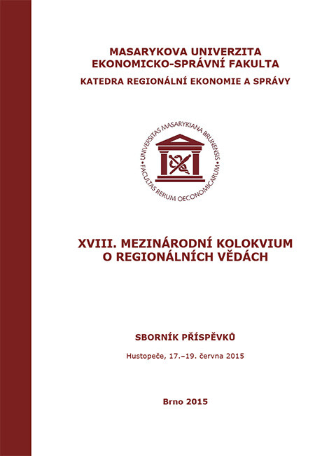 XVIII. mezinárodní kolokvium o regionálních vědách