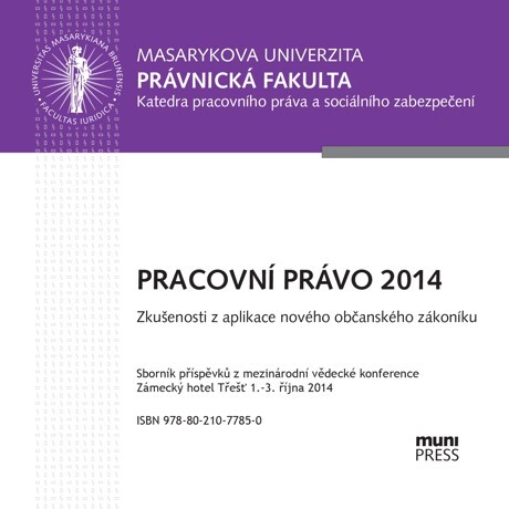 Pracovní právo 2014