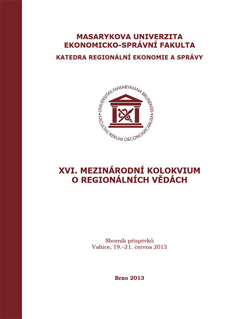 XVI. Mezinárodní kolokvium o regionálních vědách