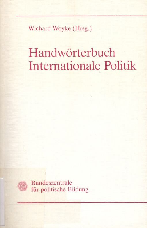 Handwörterbuch Internationale Politik