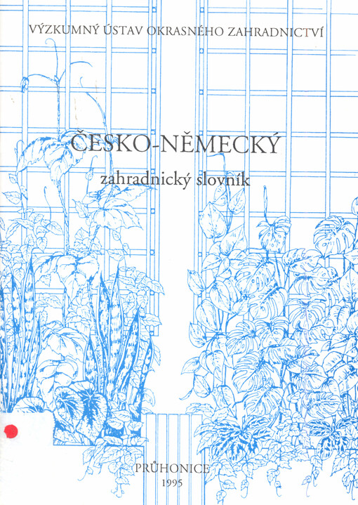 Česko-německý zahradnický slovník