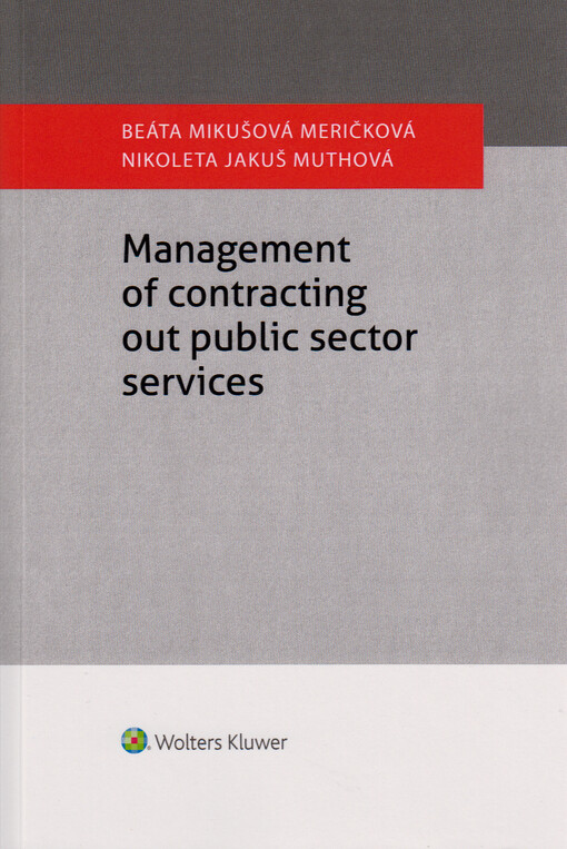 Management of contracting out public sector services