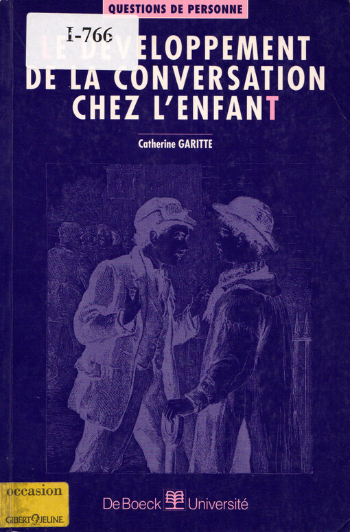 Le développement de la conversation chez l'enfant