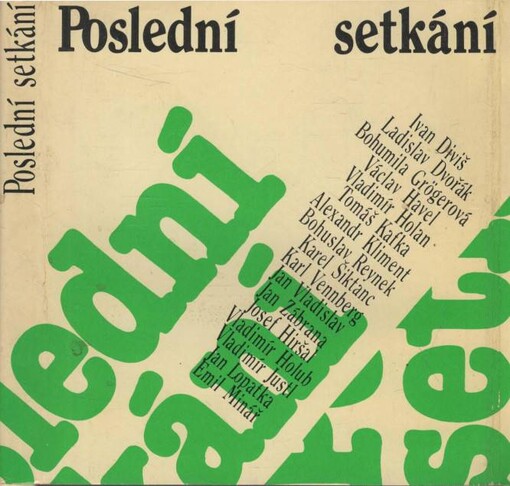 Poslední setkání, Památce Vladimíra Kafky