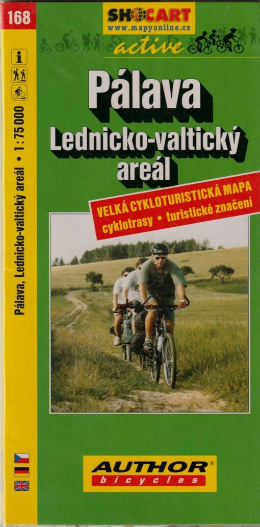 PálavaLednicko-valtický areál : velká cykloturistická mapa : cyklotrasy, turistické značení /
