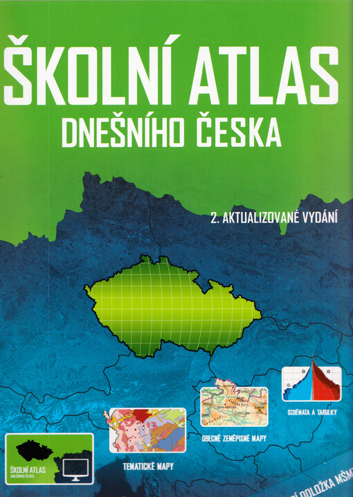 Školní atlas dnešního Česka