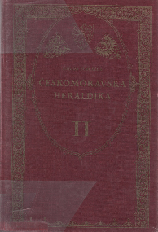 Českomoravská heraldika. Část zvláštní