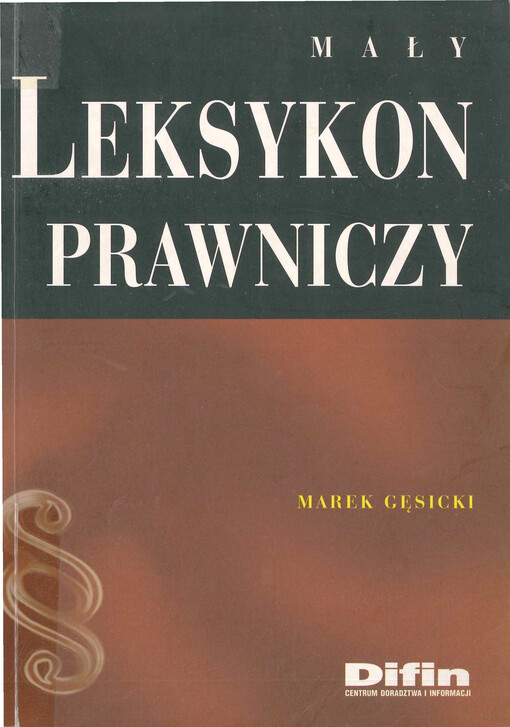 Mały leksykon prawniczy