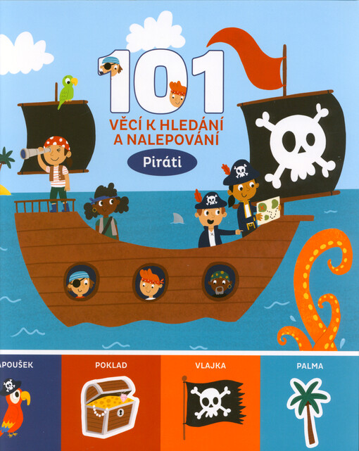 101 věcí k hledání a nalepování. Piráti