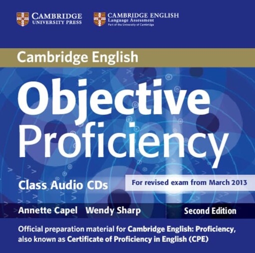 Cambridge English :objective proficiency, Class audio CDs