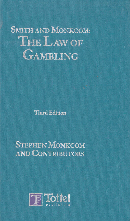 The law of gambling