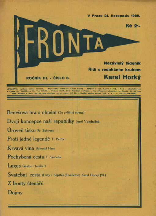  6 (21. listopadu 1929)