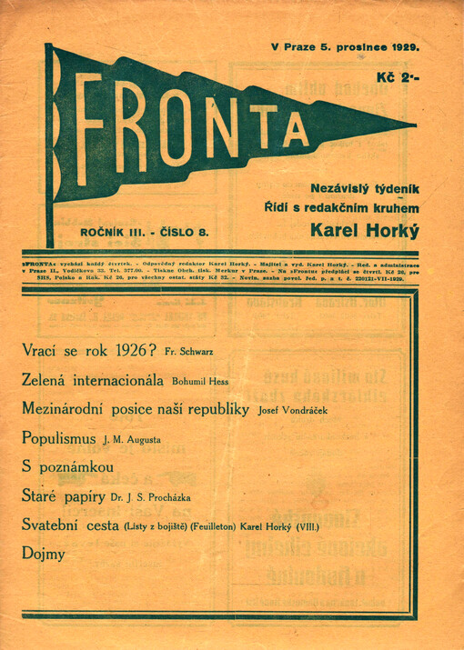  8 (5. prosince 1929)